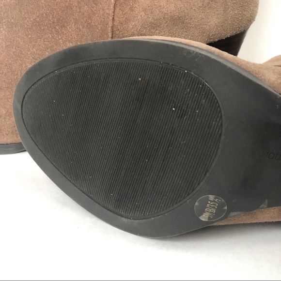 LIKE NEW - BCBGeneration Taupe Suede Booties - Picture 6 of 9